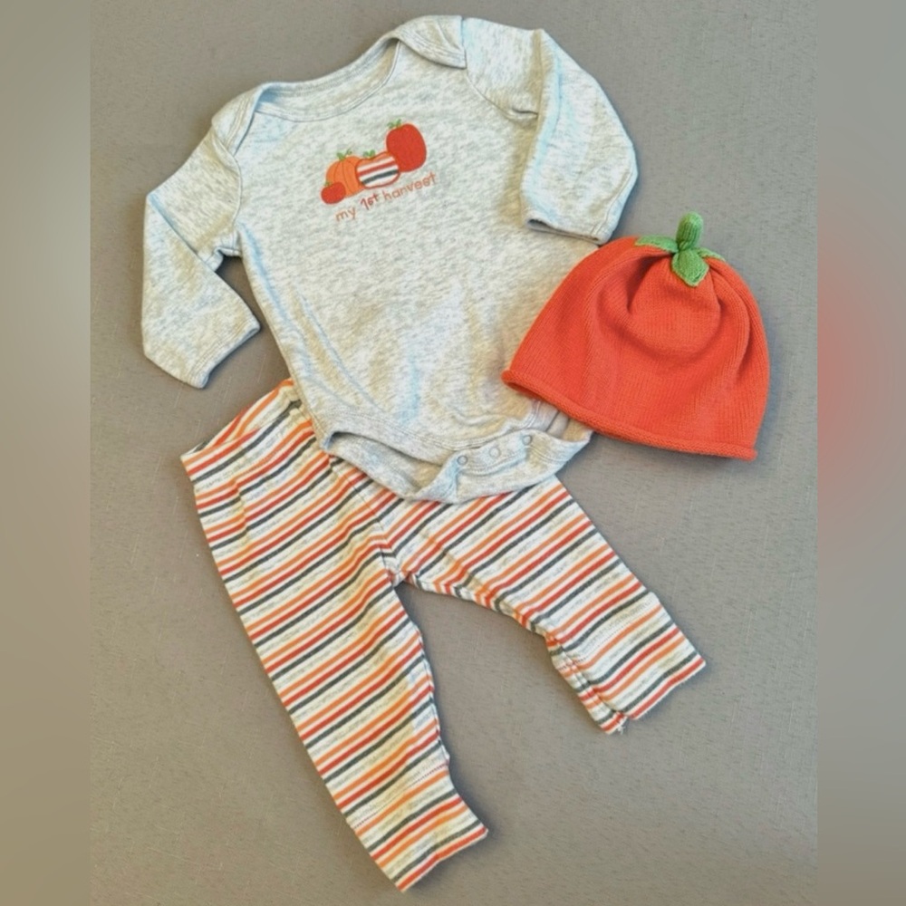 Gymboree “My 1st Harvest” Set with Hat